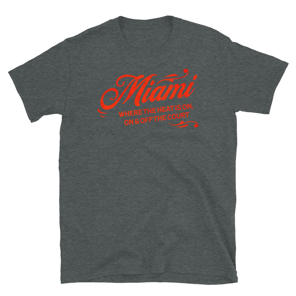 Miami Where The Heat Is On Basketball T-Shirt Hoodie, Sweatshirt | CiraTrend.com (Image 3)