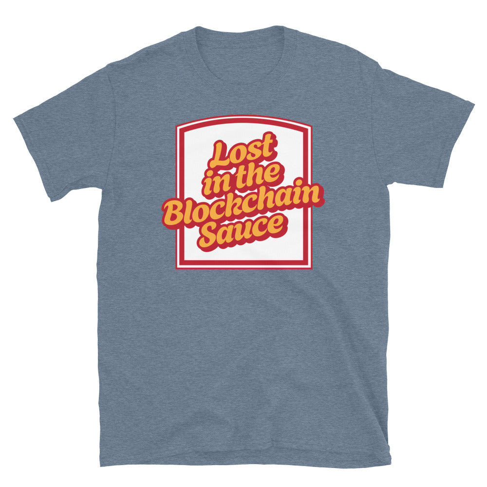 Lost in the Blockchain Sauce T-Shirt Hoodie, Sweatshirt | CiraTrend.com (Image 1)