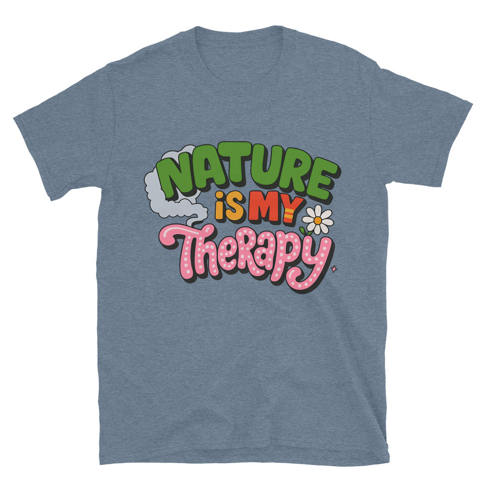 Nature Is My Therapy T-Shirt Hoodie, Sweatshirt | CiraTrend.com (Image 5)
