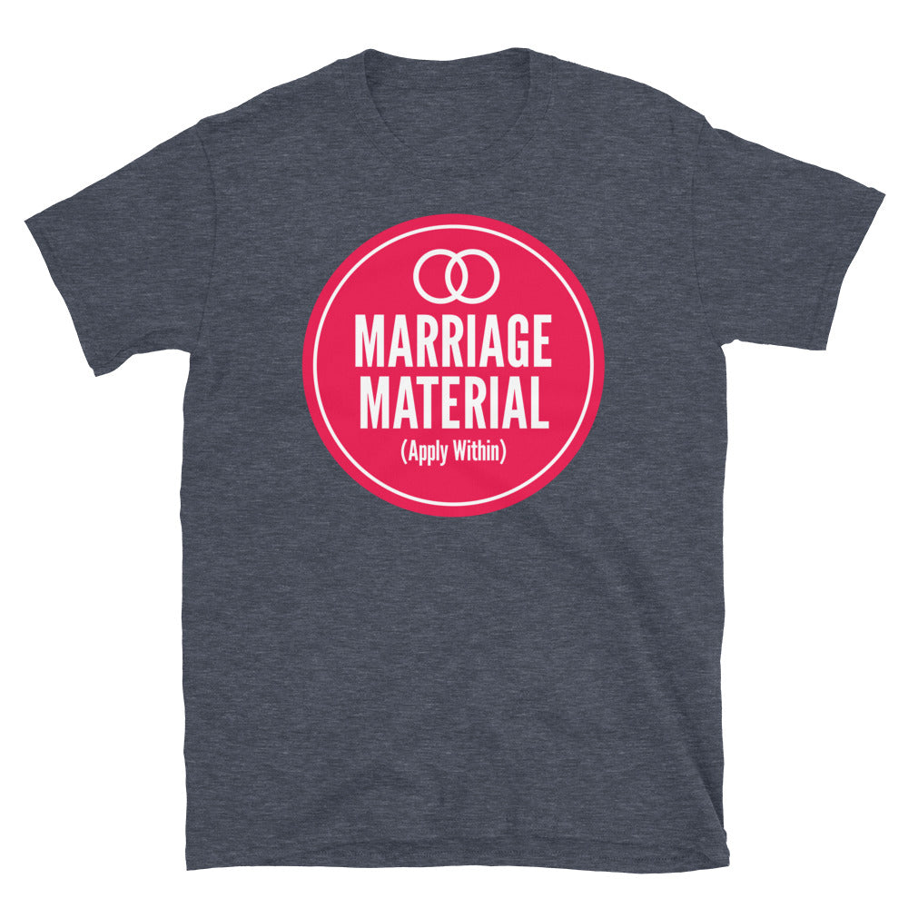 Marriage Material T-Shirt Hoodie, Sweatshirt | CiraTrend.com (Image 3)