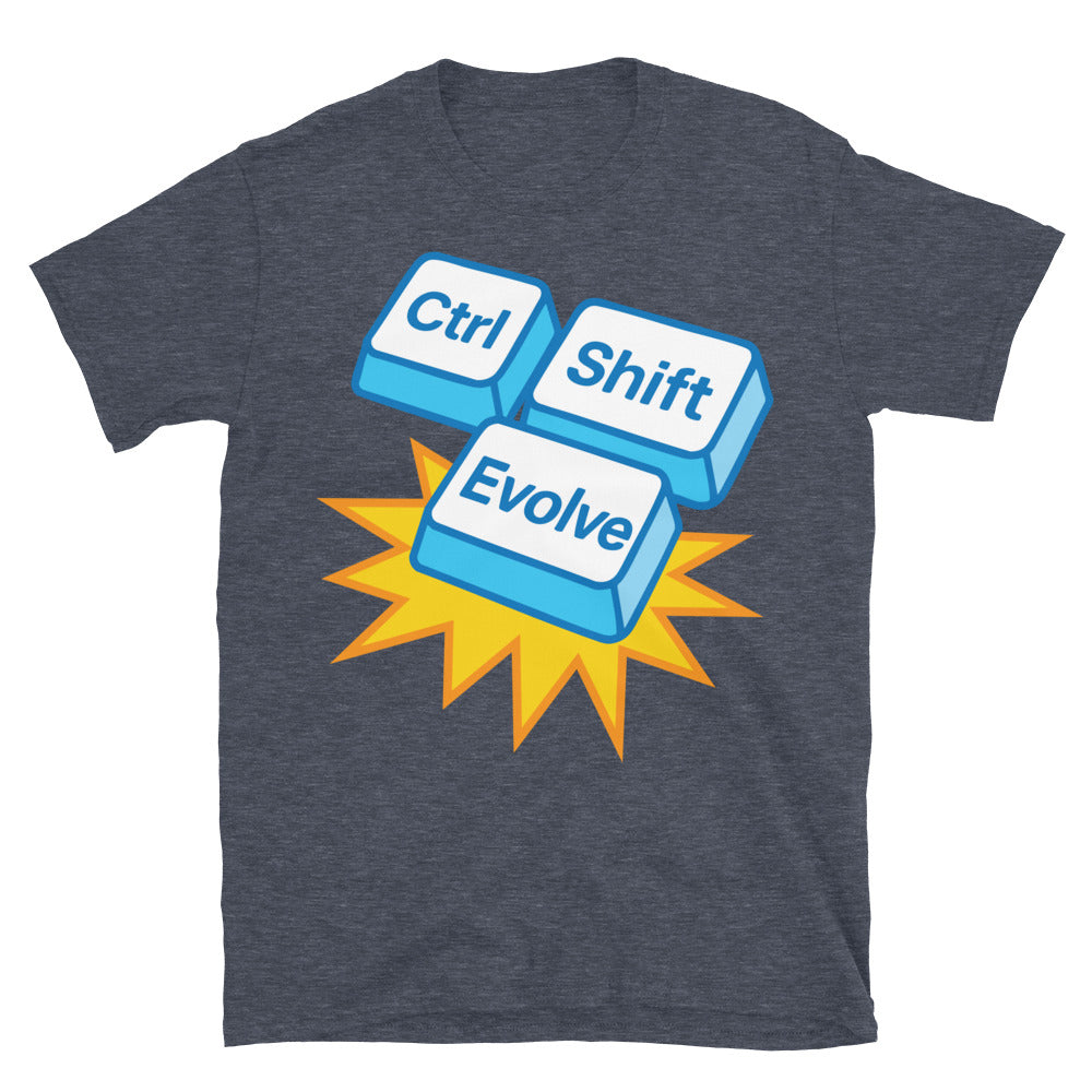 Ctrl + Shift + Evolve T-Shirt Hoodie, Sweatshirt | CiraTrend.com (Image 1)