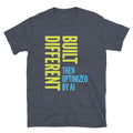Built Different, Then Optimized By AI T-Shirt Hoodie, Sweatshirt | CiraTrend.com (Image 1)