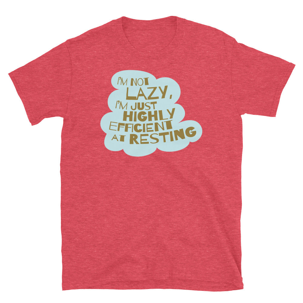 IÃ¢â‚¬â„¢m Not Lazy, IÃ¢â‚¬â„¢m Just Highly Efficient At Resting T-Shirt Hoodie, Sweatshirt | CiraTrend.com (Image 4)