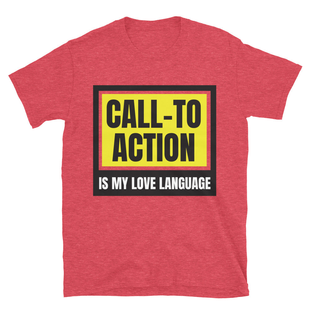 Call-To-Action Is My Love Language T-Shirt Hoodie, Sweatshirt | CiraTrend.com (Image 4)