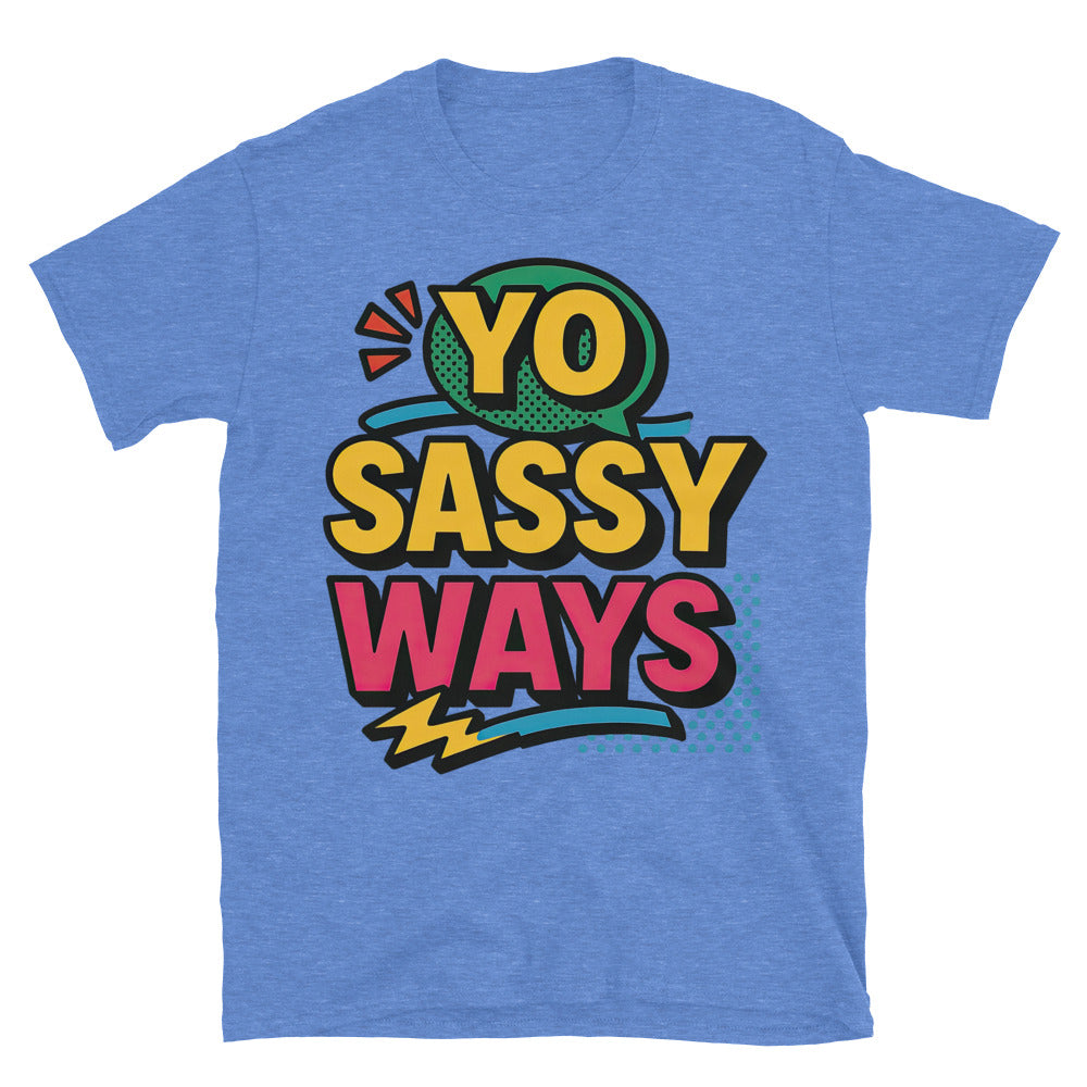 Yo Sassy Ways Retro Vibe Tee Hoodie, Sweatshirt | CiraTrend.com (Image 5)