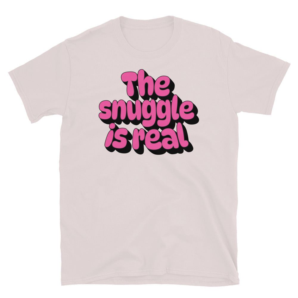 The Snuggle Is Real T-Shirt Hoodie, Sweatshirt | CiraTrend.com (Image 5)