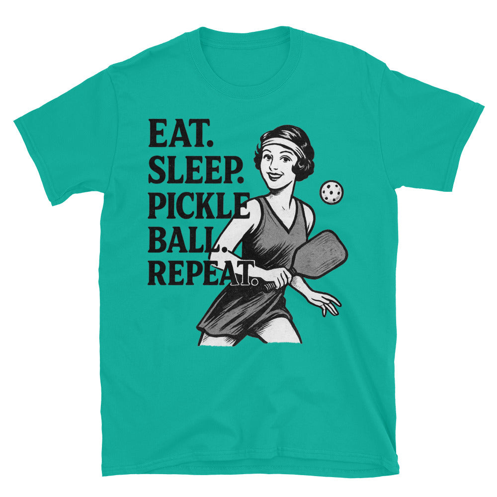 Eat. Sleep. Pickleball. Repeat T-Shirt Hoodie, Sweatshirt | CiraTrend.com (Image 3)