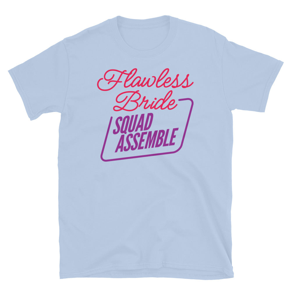 Flawless Bride Squad Assemble T-Shirt Hoodie, Sweatshirt | CiraTrend.com (Image 1)