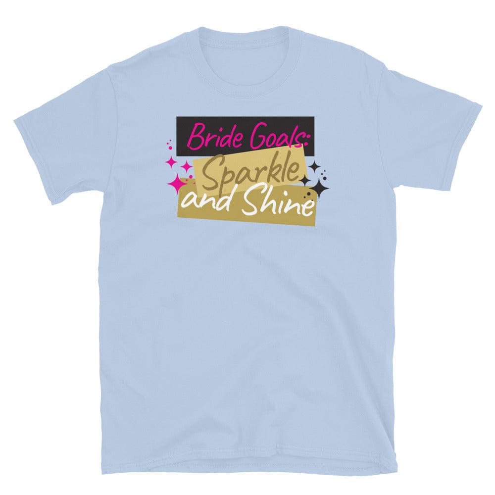 Bride Goals: Sparkle And Shine T-Shirt Hoodie, Sweatshirt | CiraTrend.com (Image 5)