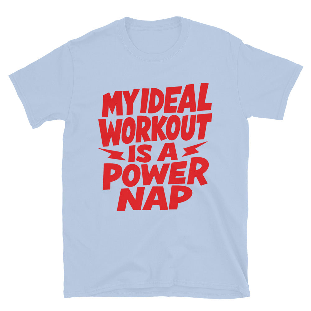 My Ideal Workout Is A Power Nap T-Shirt Hoodie, Sweatshirt | CiraTrend.com (Image 5)