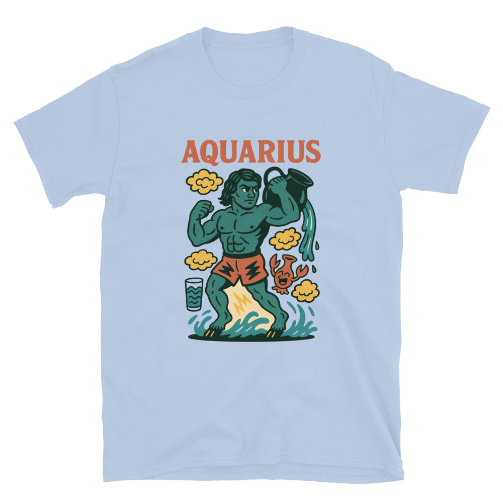 Aquarius Zodiac Sign T-Shirt Style001 Hoodie, Sweatshirt | CiraTrend.com (Image 1)