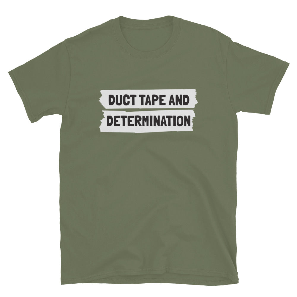 Duct Tape And Determination T-Shirt Hoodie, Sweatshirt | CiraTrend.com (Image 1)