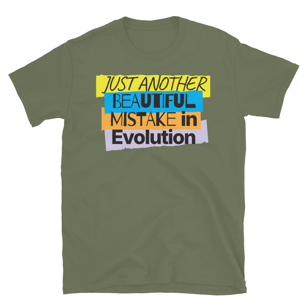 Just Another Beautiful Mistake In Evolution T-Shirt Hoodie, Sweatshirt | CiraTrend.com (Image 1)