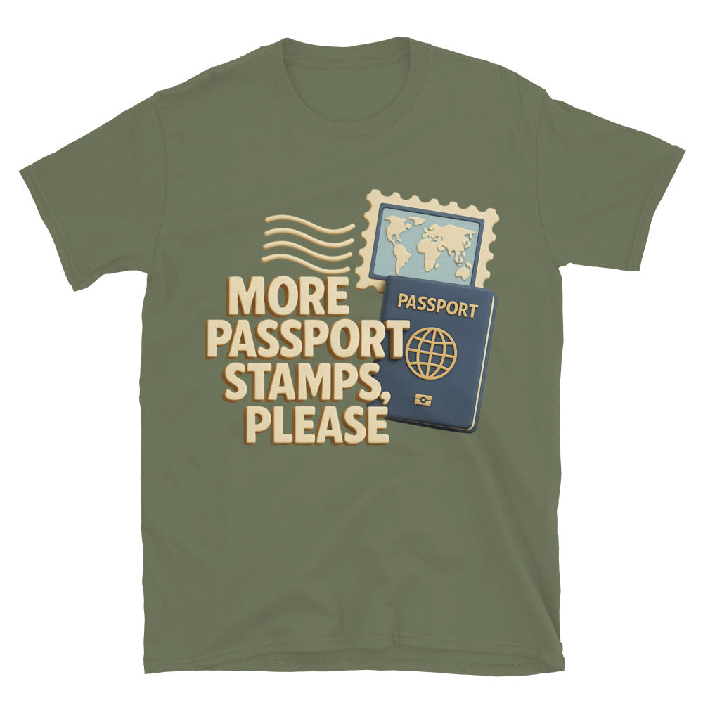 More Passport Stamps Please T-Shirts, Hoodie, Sweatshirt