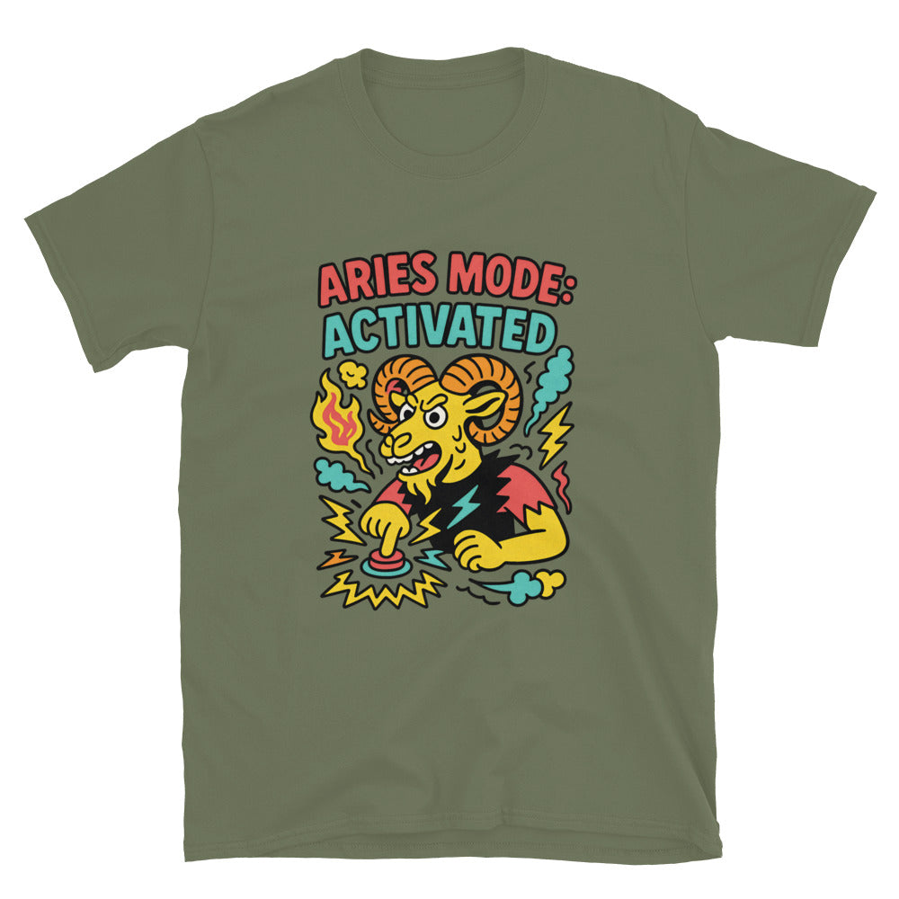 Aries Mode: Activated T-Shirt Hoodie, Sweatshirt | CiraTrend.com (Image 5)