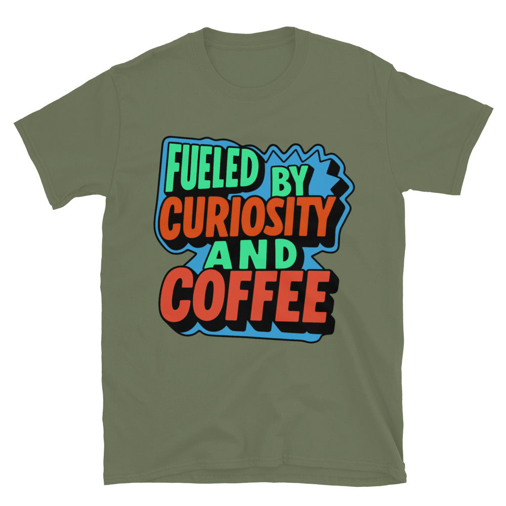Fueled By Curiosity And Coffee T-Shirt Hoodie, Sweatshirt | CiraTrend.com (Image 4)