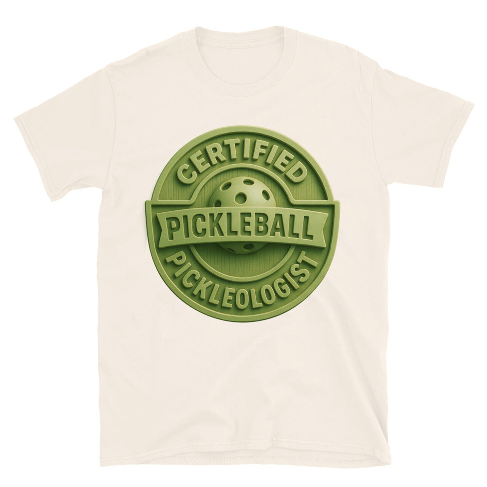 Certified Pickleball Pickleologist T-Shirt Hoodie, Sweatshirt | CiraTrend.com (Image 1)
