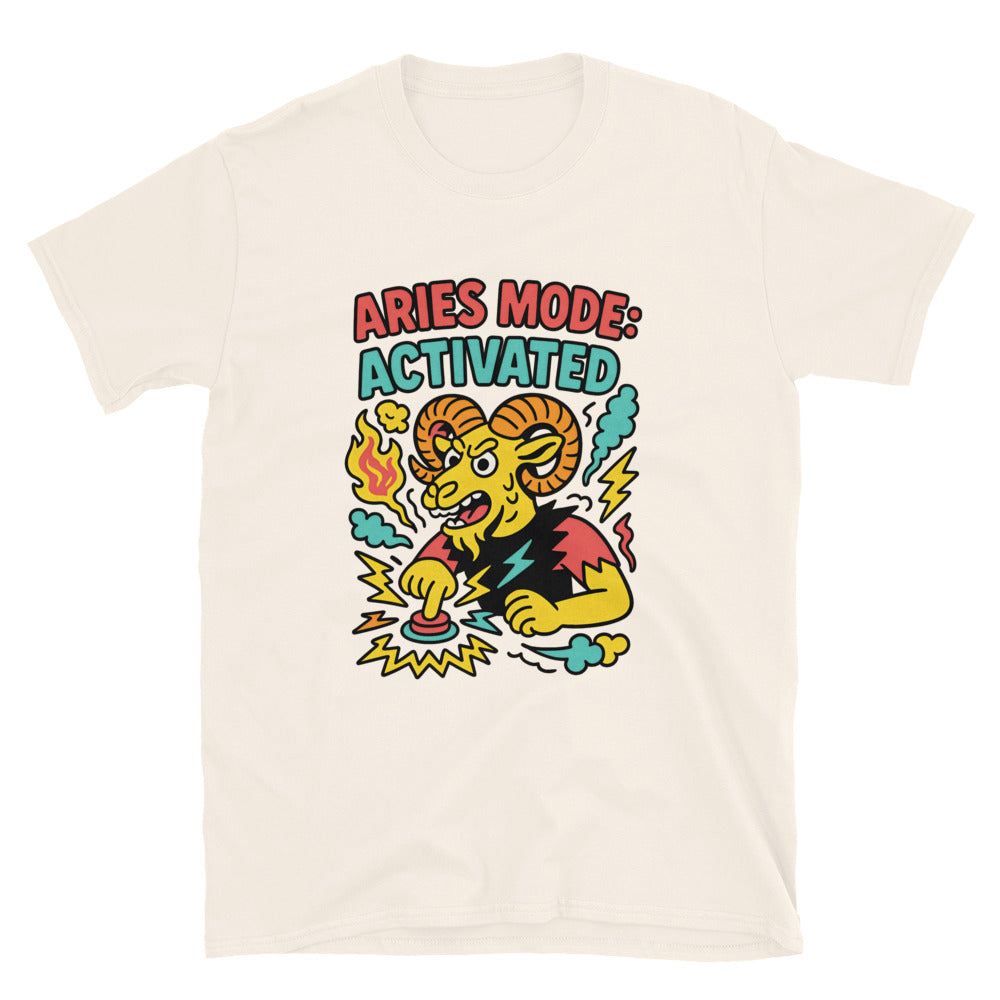 Aries Mode: Activated T-Shirt Hoodie, Sweatshirt | CiraTrend.com (Image 1)