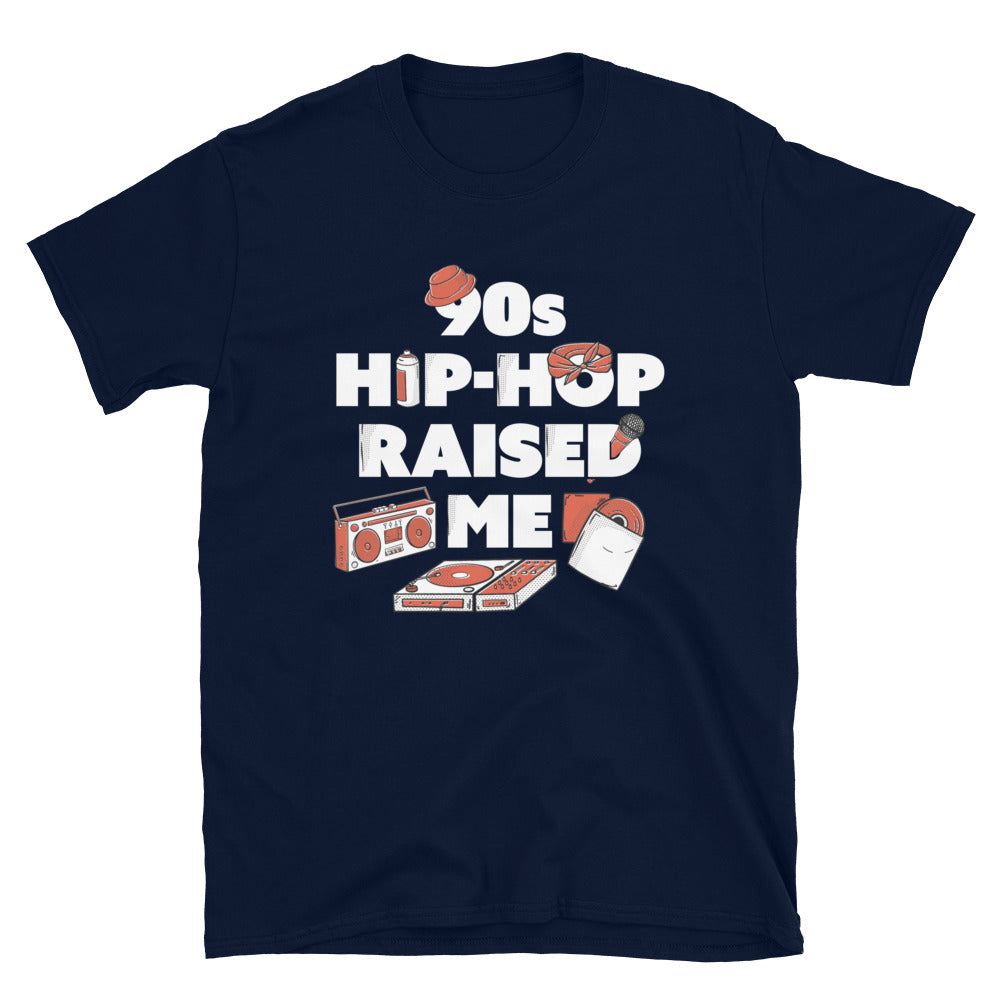 90s Hip-Hop Raised Me T-Shirt Hoodie, Sweatshirt | CiraTrend.com (Image 1)
