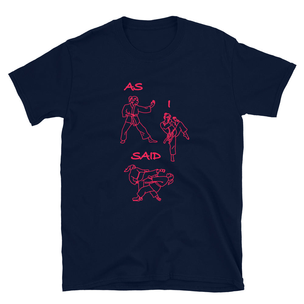 As I Said Karate Version T-Shirt Hoodie, Sweatshirt | CiraTrend.com (Image 2)