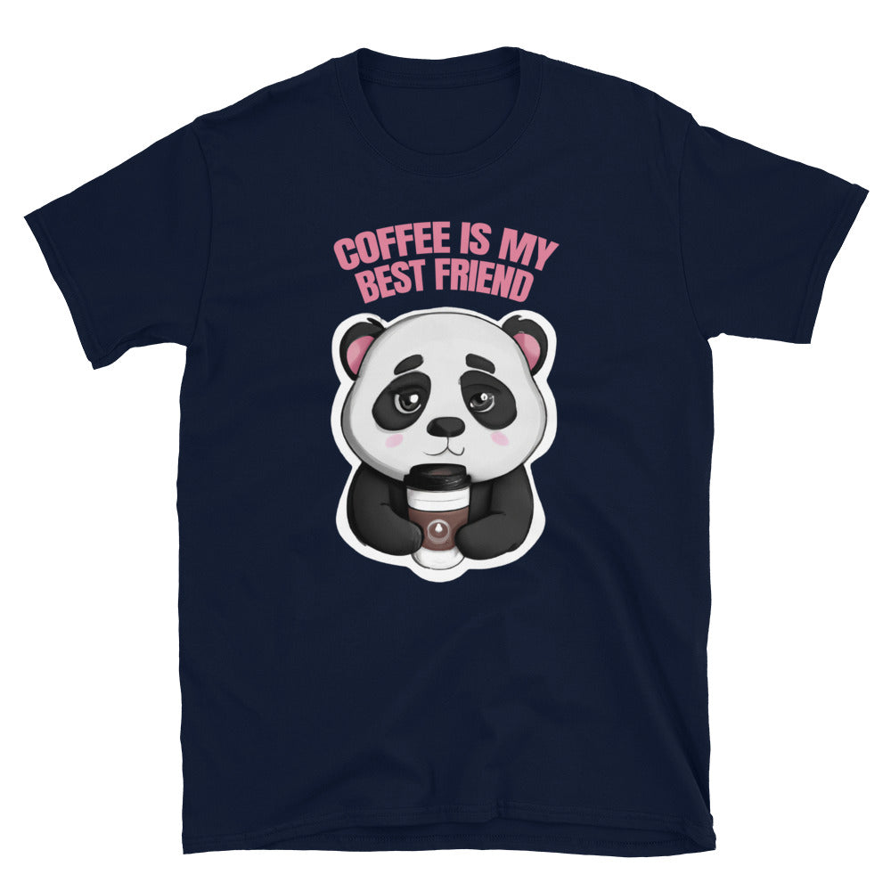 Coffee Is My Best Friend Panda T-Shirt Hoodie, Sweatshirt | CiraTrend.com (Image 4)