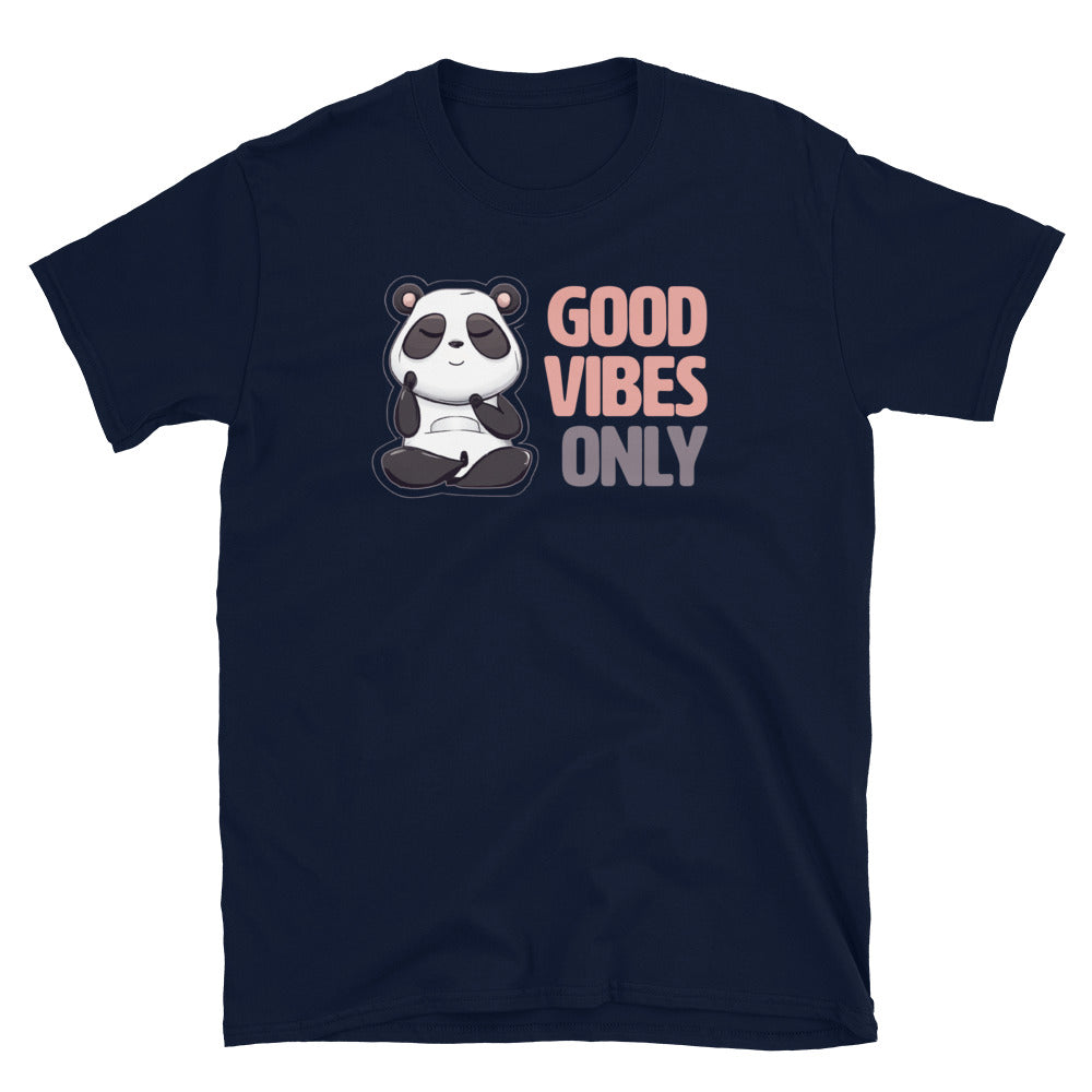 Good Vibes Only Panda T-Shirt Hoodie, Sweatshirt | CiraTrend.com (Image 3)