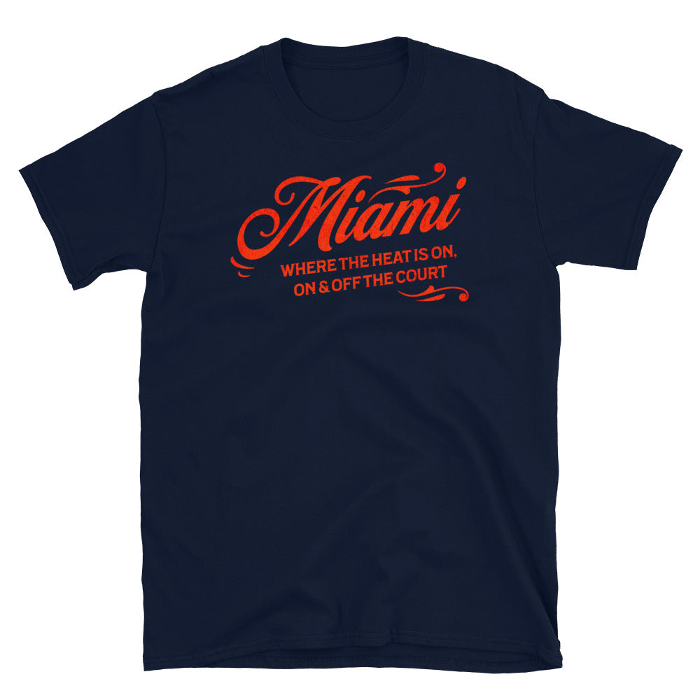 Miami Where The Heat Is On Basketball T-Shirt Hoodie, Sweatshirt | CiraTrend.com (Image 2)