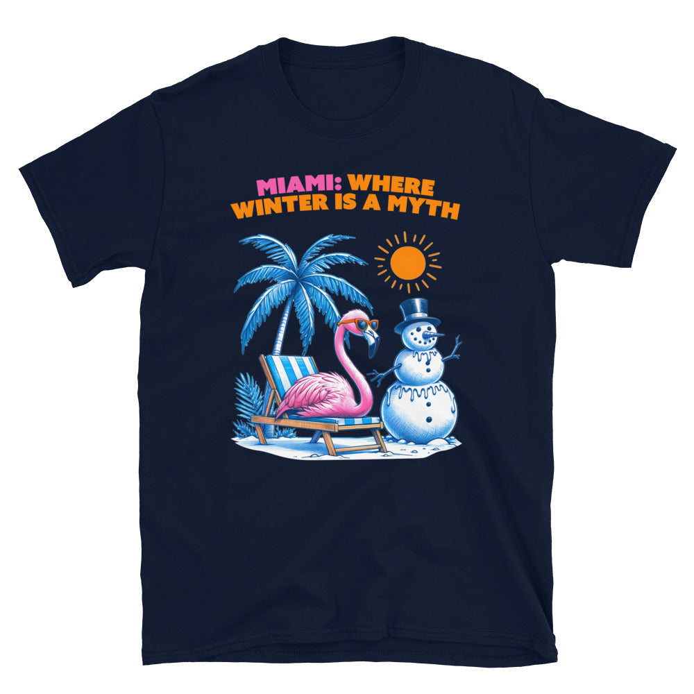 Miami Where Winter Is A Myth T-Shirt Hoodie, Sweatshirt | CiraTrend.com (Image 4)