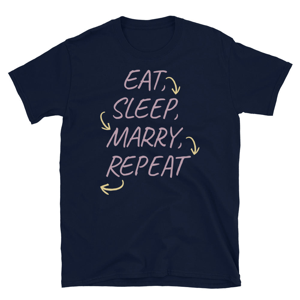 Eat, Sleep, Marry, Repeat T-Shirt Hoodie, Sweatshirt | CiraTrend.com (Image 5)