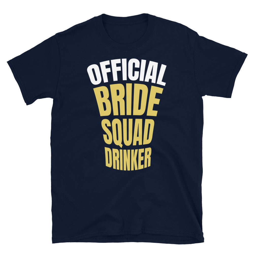 Official Bride Squad Drinker T-Shirt Hoodie, Sweatshirt | CiraTrend.com (Image 5)