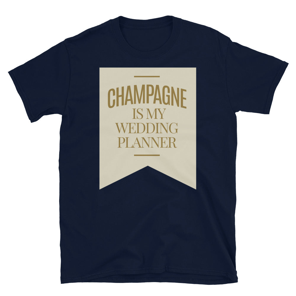 Champagne Is My Wedding Planner T-Shirt Hoodie, Sweatshirt | CiraTrend.com (Image 3)