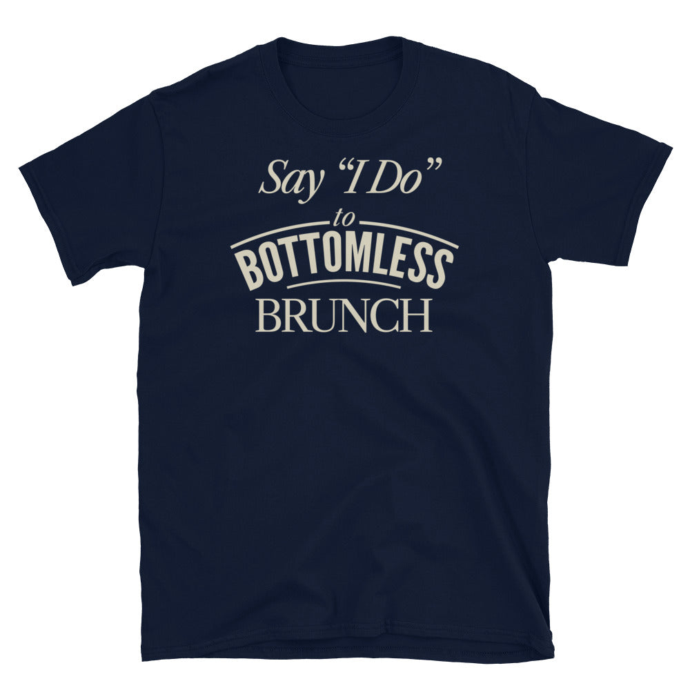 Say Ã¢â‚¬Å“I DoÃ¢â‚¬Â To Bottomless Brunch T-Shirt Hoodie, Sweatshirt | CiraTrend.com (Image 5)