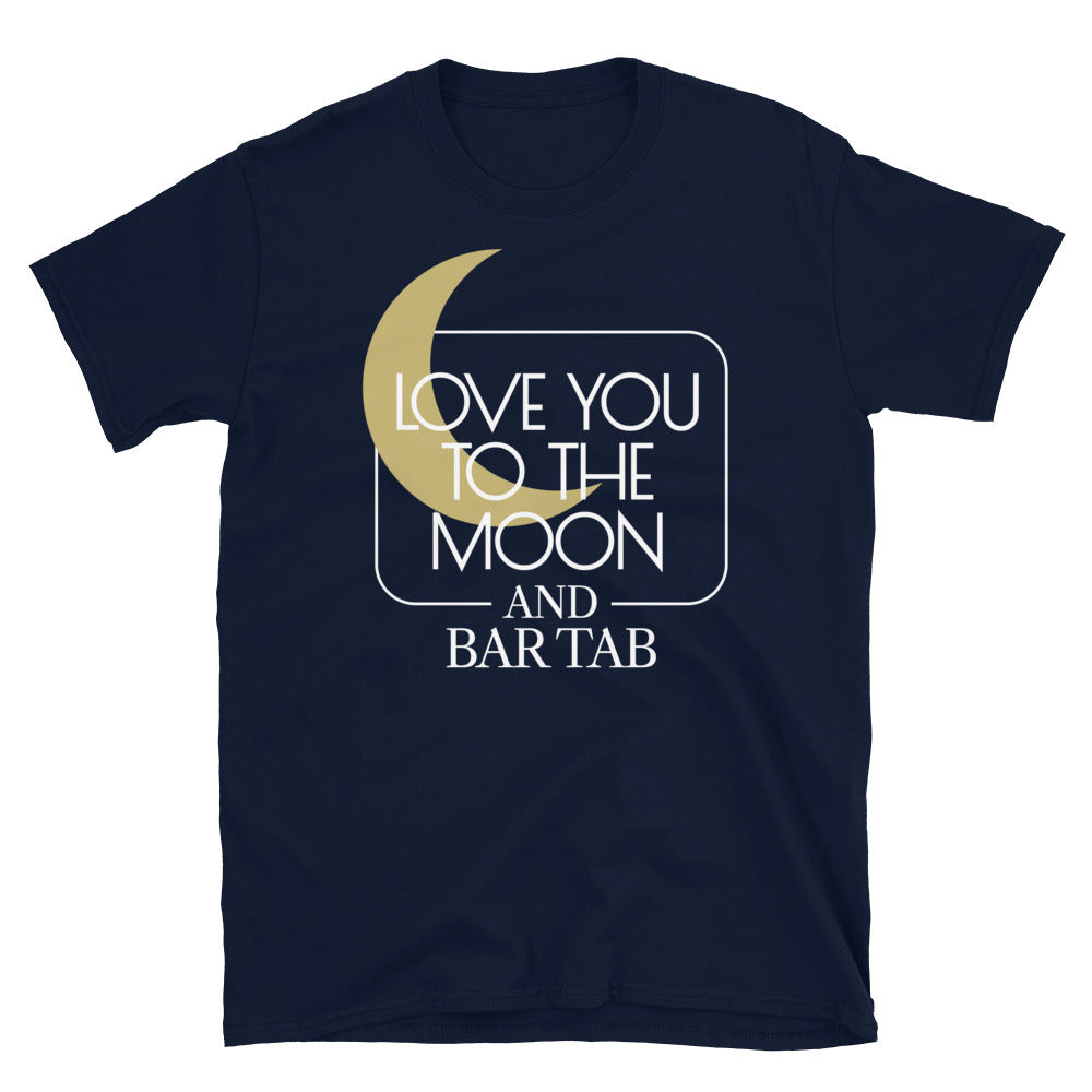 Love You To The Moon And Bar Tab T-Shirt Hoodie, Sweatshirt | CiraTrend.com (Image 5)
