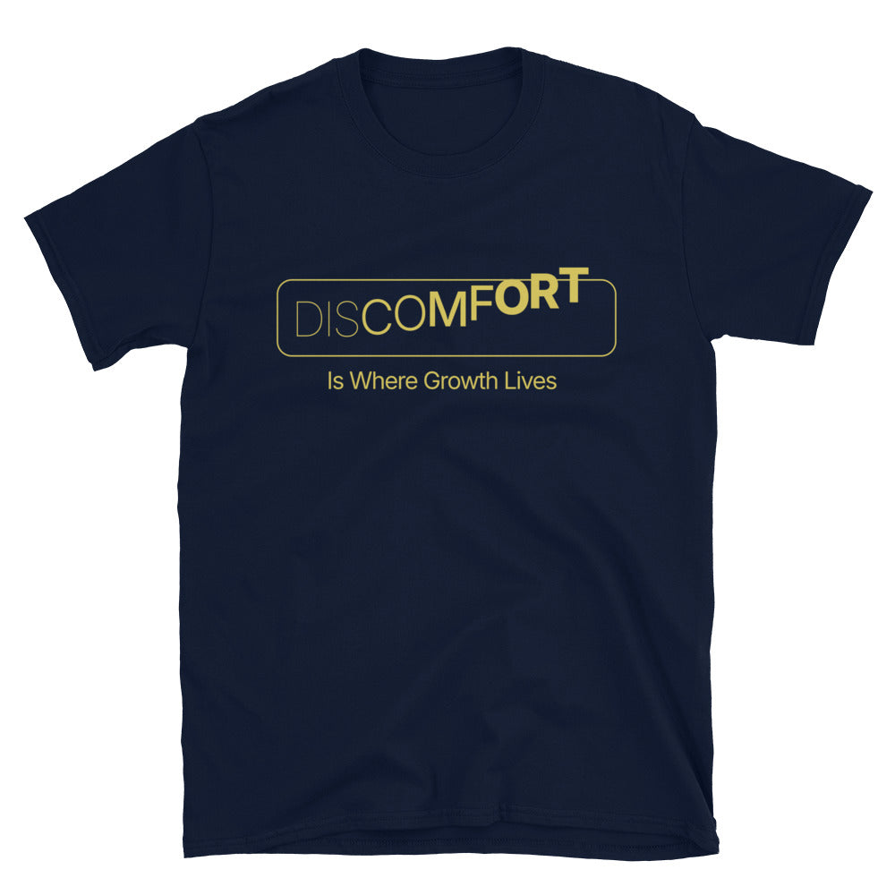 Discomfort Is Where Growth Lives T-Shirt Hoodie, Sweatshirt | CiraTrend.com (Image 3)
