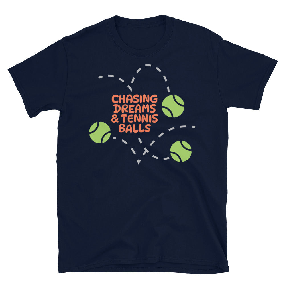 Chasing Dreams & Tennis Balls T-Shirt Hoodie, Sweatshirt | CiraTrend.com (Image 3)