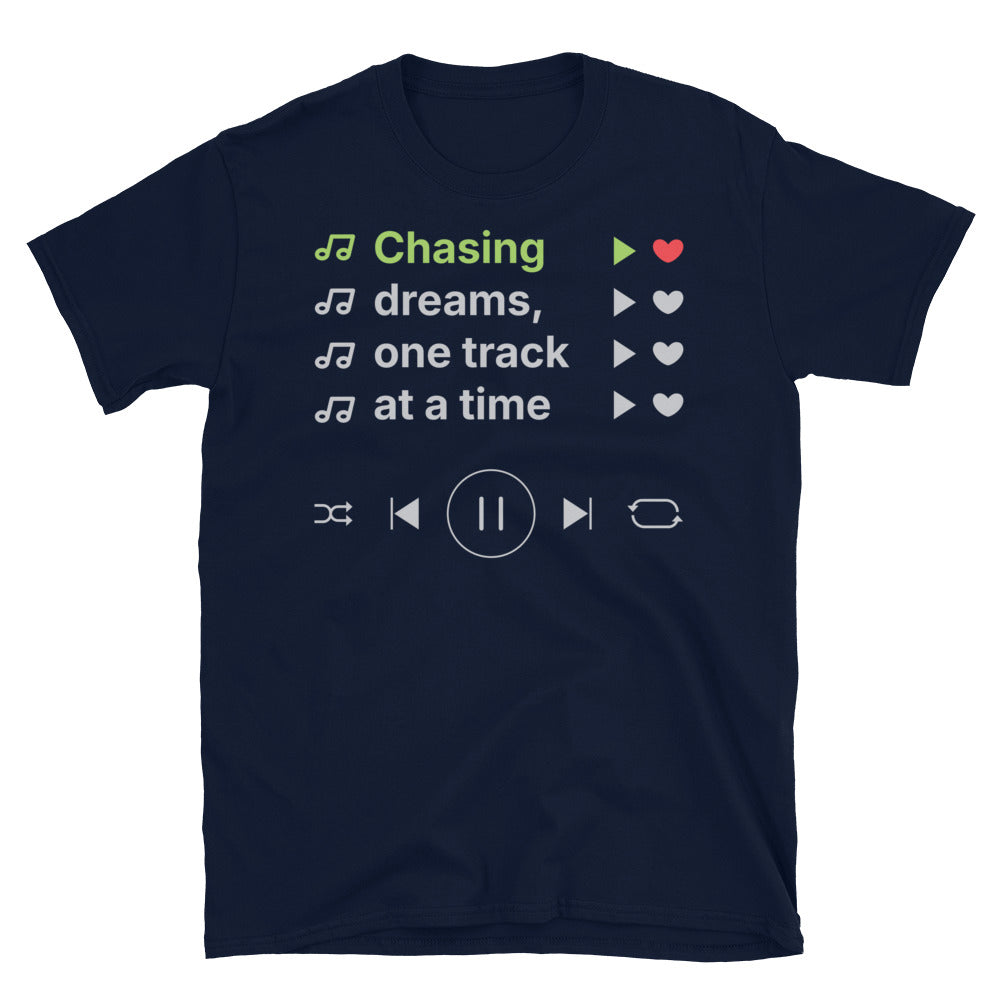 Chasing Dreams, One Track At A Time T-Shirt Hoodie, Sweatshirt | CiraTrend.com (Image 3)