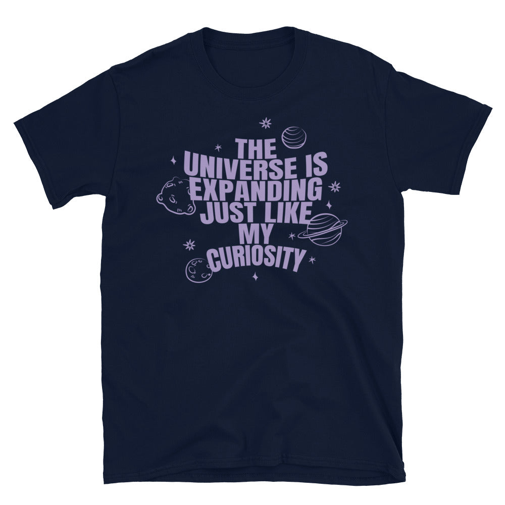 The Universe Is Expanding Just Like My Curiosity T-Shirt Hoodie, Sweatshirt | CiraTrend.com (Image 1)