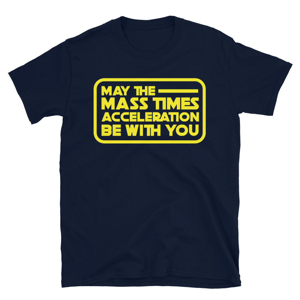 May The Mass Times Acceleration Be With You T-Shirt Hoodie, Sweatshirt | CiraTrend.com (Image 3)