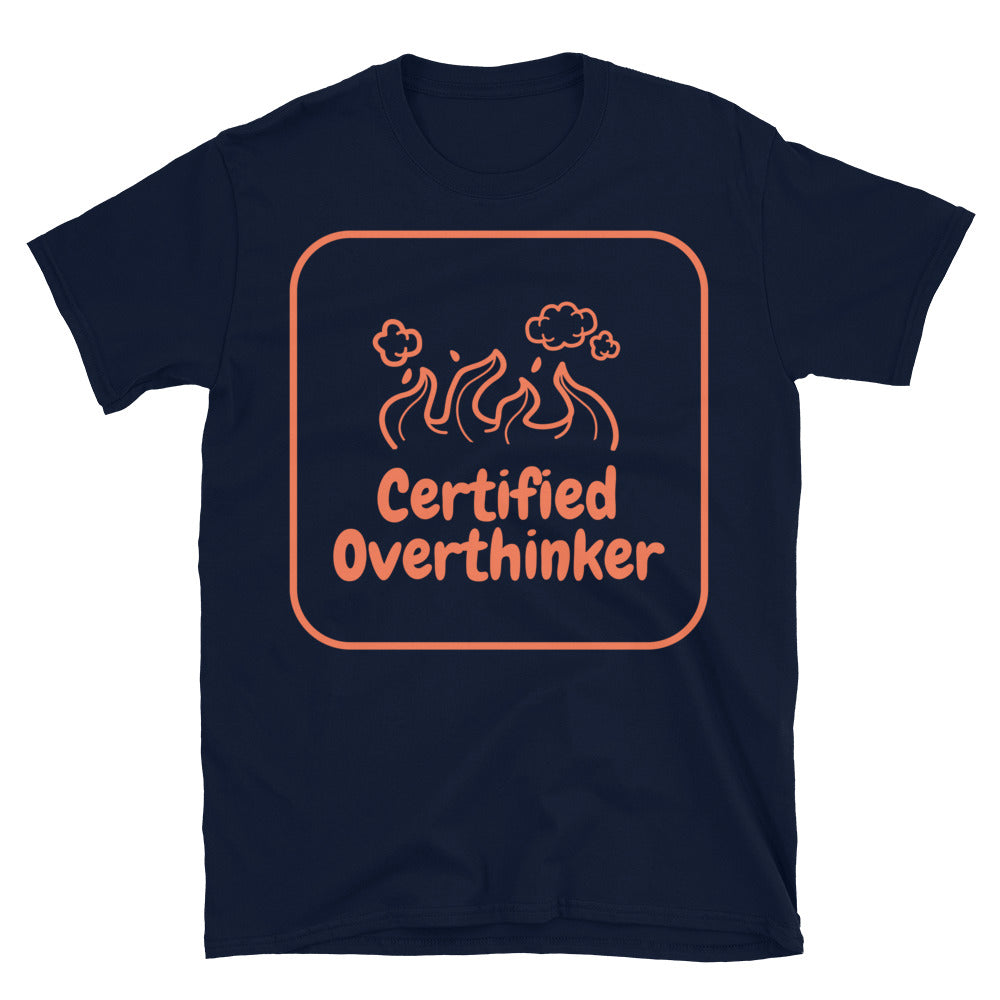 Certified Overthinker T-Shirt Hoodie, Sweatshirt | CiraTrend.com (Image 3)