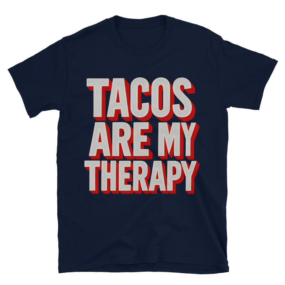 Tacos Are My Therapy T-Shirt Hoodie, Sweatshirt | CiraTrend.com (Image 1)