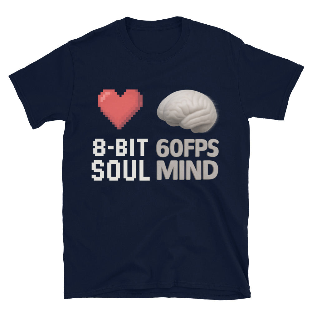 8-Bit Soul, 60FPS Mind T-Shirt Hoodie, Sweatshirt | CiraTrend.com (Image 3)