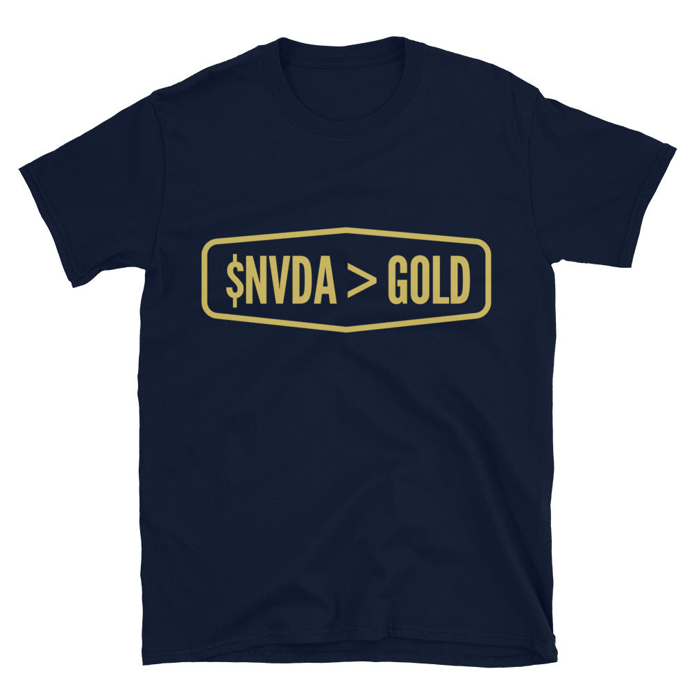 $NVDA > Gold T-Shirt Hoodie, Sweatshirt | CiraTrend.com (Image 3)