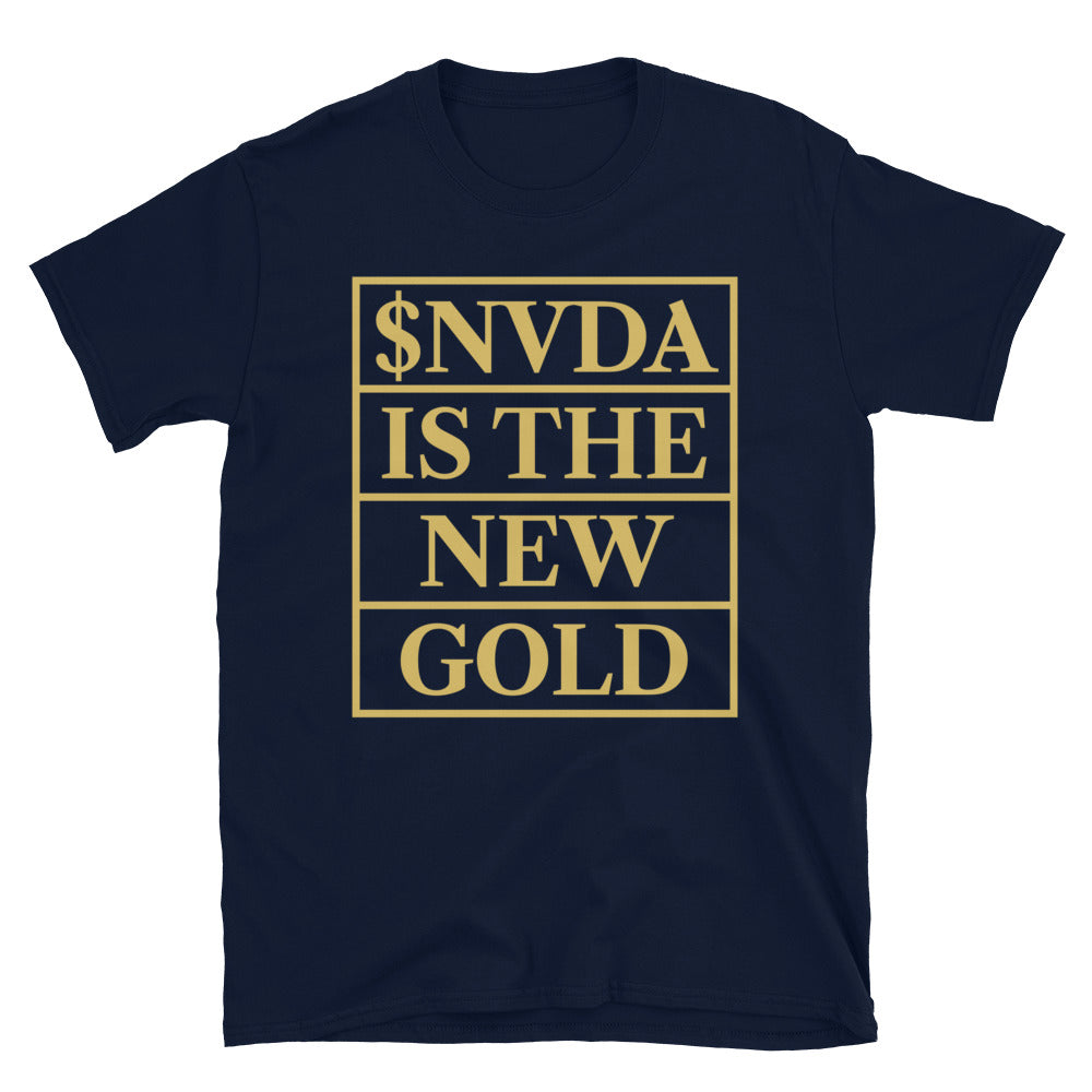$NVDA Is the New Gold T-Shirt Hoodie, Sweatshirt | CiraTrend.com (Image 1)