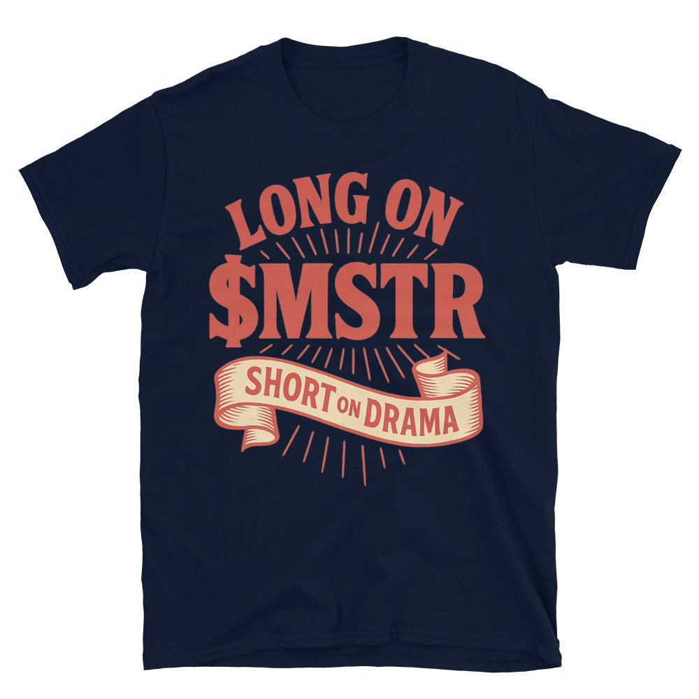 Long MSTR Short DRAMA T-Shirt Hoodie, Sweatshirt | CiraTrend.com (Image 1)