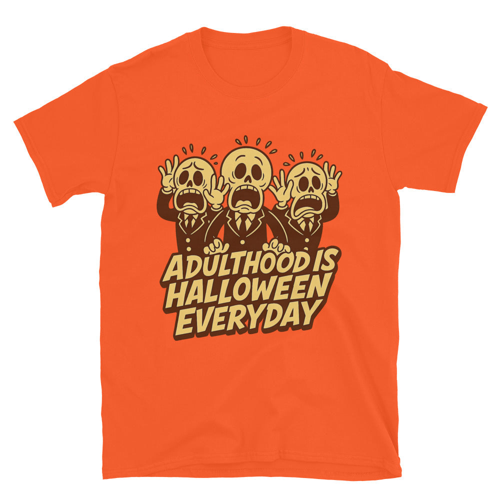 Adulthood Is Halloween Everyday T-Shirt Hoodie, Sweatshirt | CiraTrend.com (Image 1)