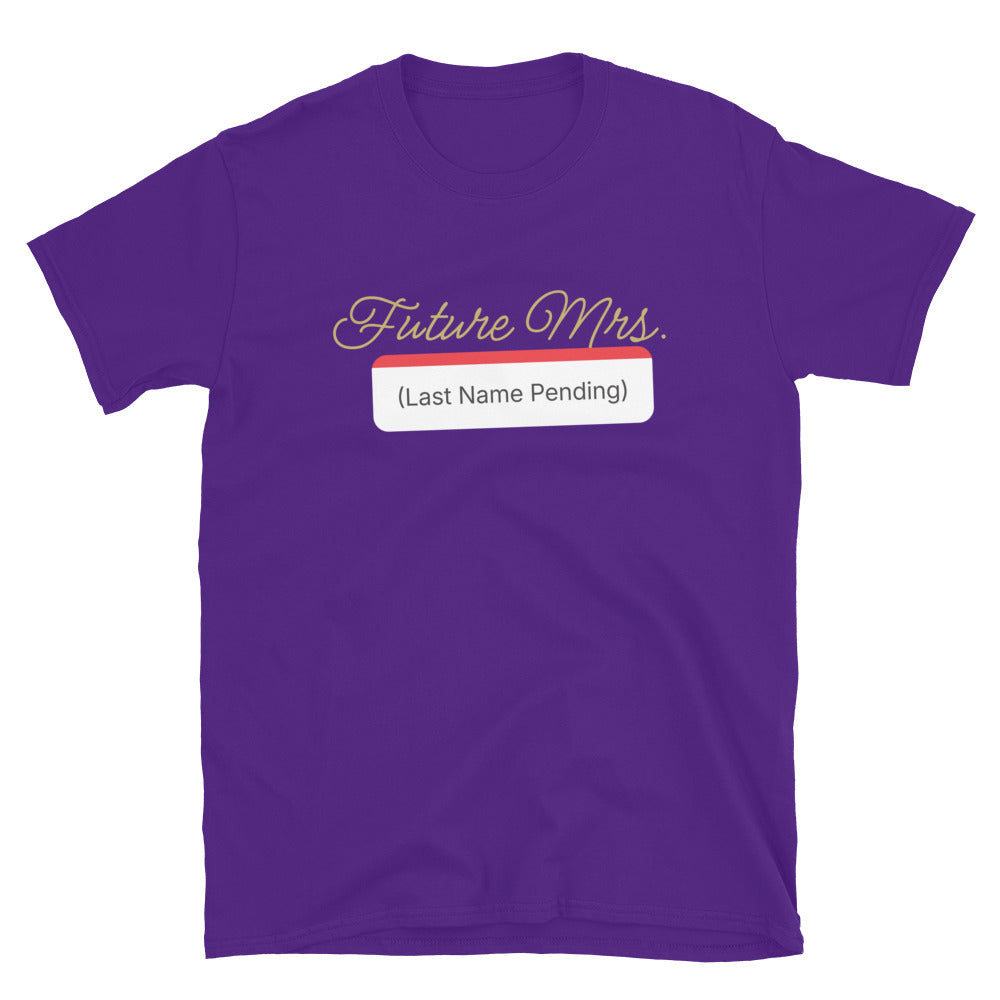 Future Mrs. (Last Name Pending) T-Shirt Hoodie, Sweatshirt | CiraTrend.com (Image 5)