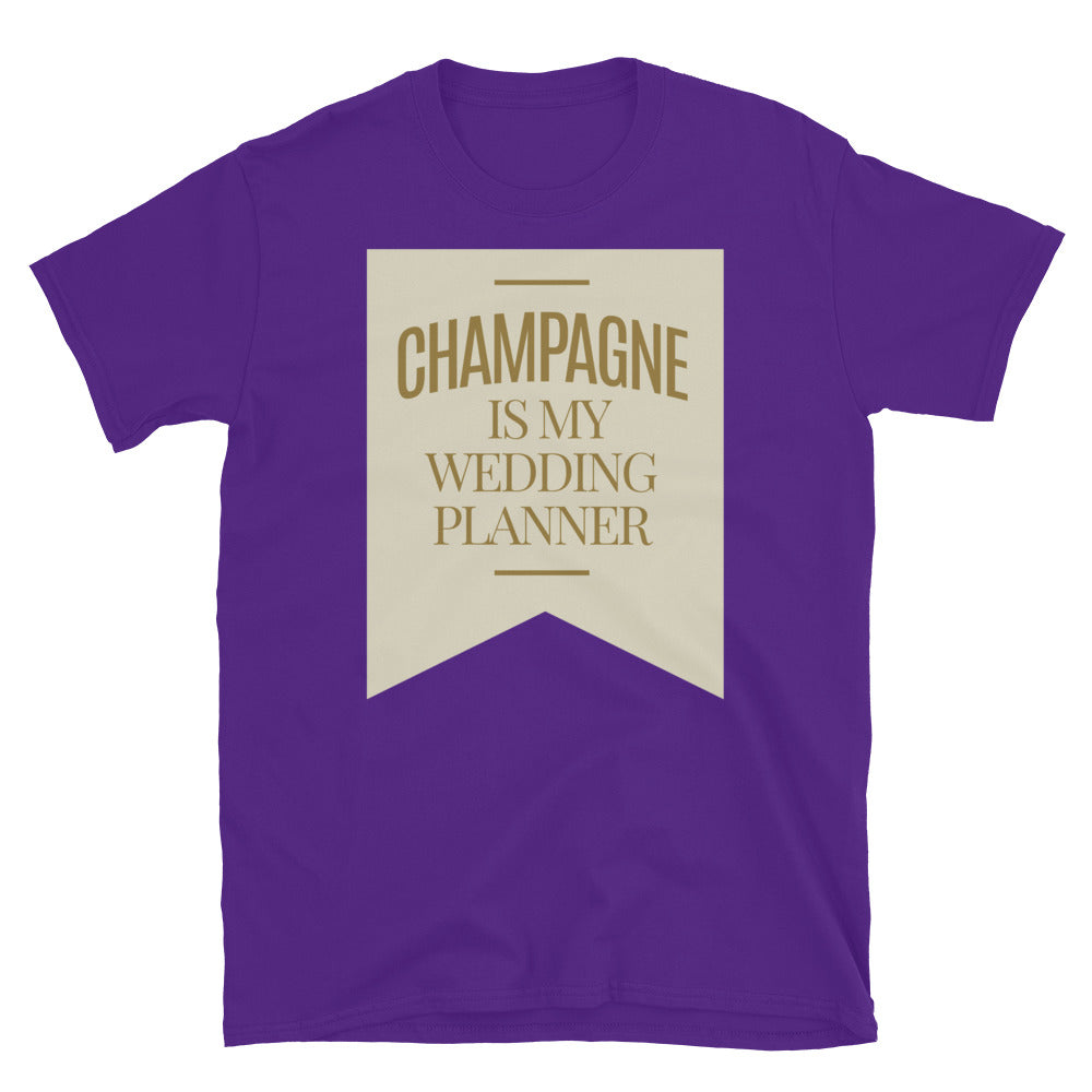 Champagne Is My Wedding Planner T-Shirt Hoodie, Sweatshirt | CiraTrend.com (Image 5)