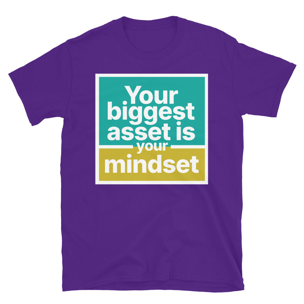 Your Biggest Asset Is Your Mindset T-Shirt Hoodie, Sweatshirt | CiraTrend.com (Image 1)