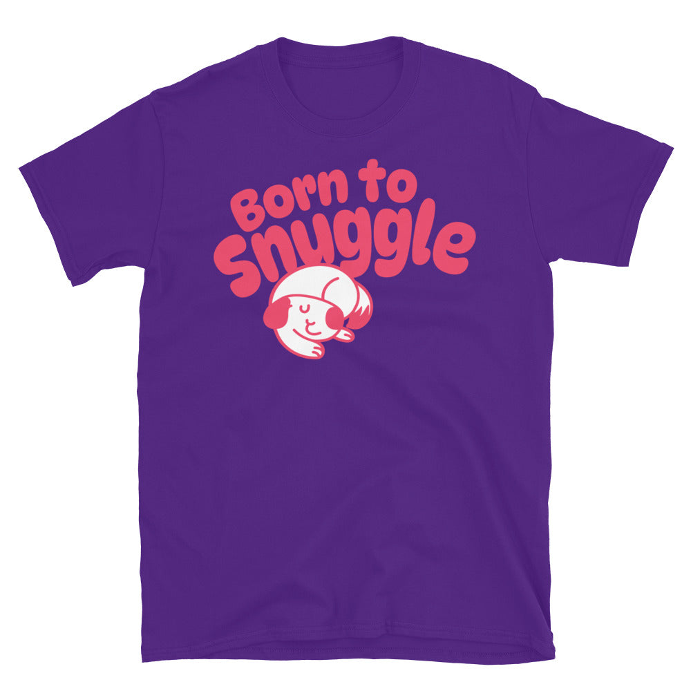 Born To Snuggle T-Shirt Hoodie, Sweatshirt | CiraTrend.com (Image 1)