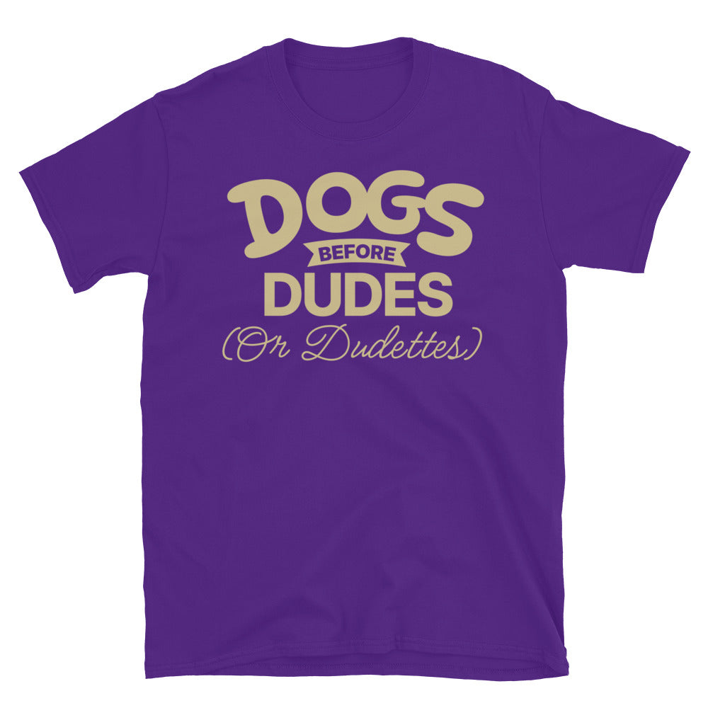 Dogs Before Dudes (Or Dudettes) T-Shirt Hoodie, Sweatshirt | CiraTrend.com (Image 5)